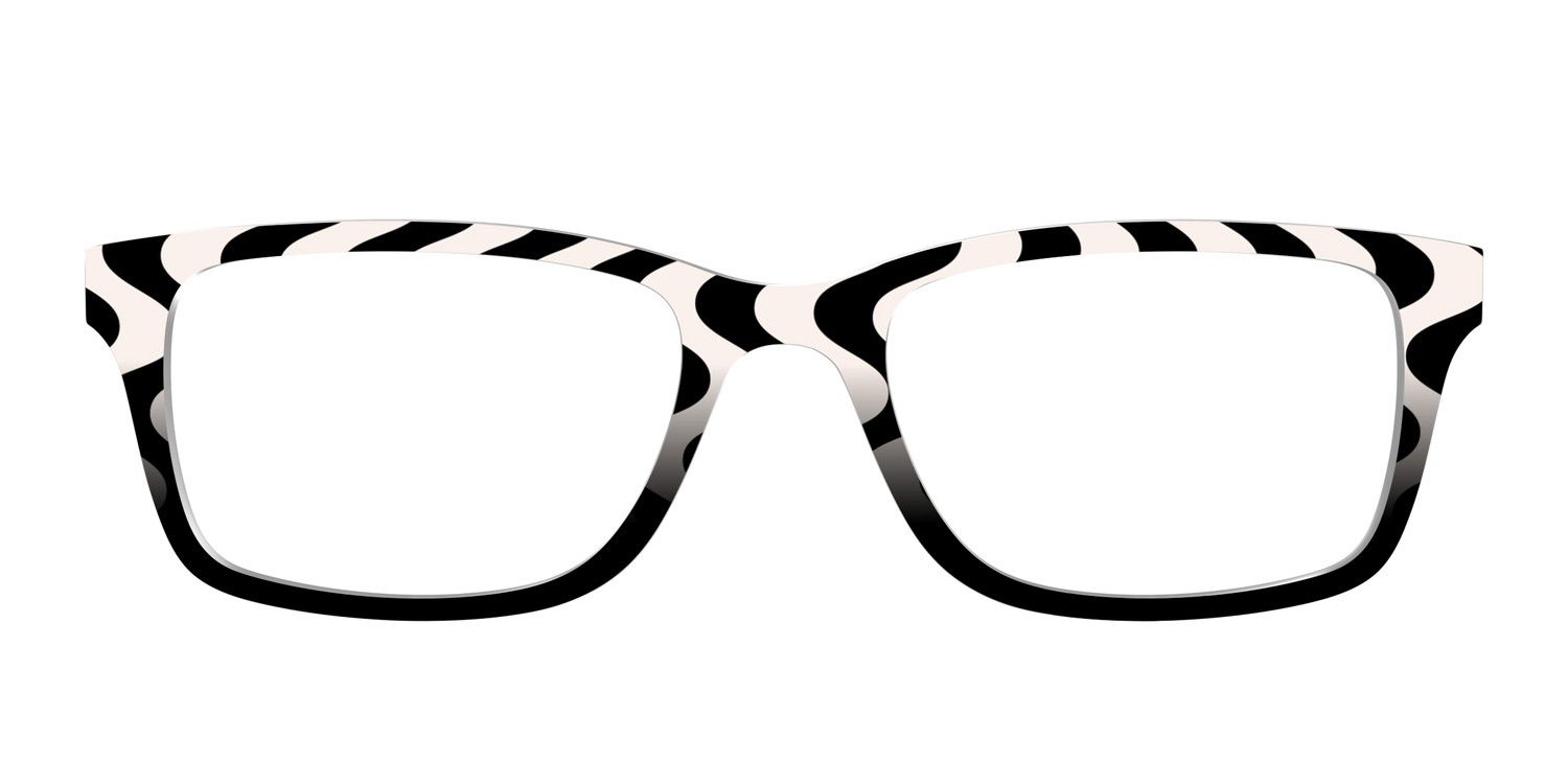 The Bold Waves - Front Top Image - Pair Eyewear