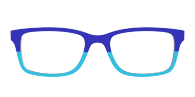 The Cobalt & Capri Split - Front Top Thumbnail - Pair Eyewear
