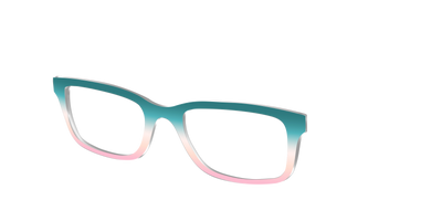 The Deep Sea to Pink Sand Gradient - Angle Top Thumbnail - Pair Eyewear