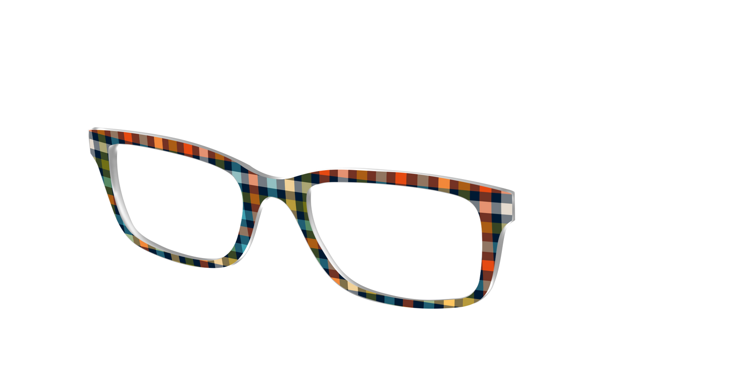 The Dockside Gingham - Angle Top Image - Pair Eyewear