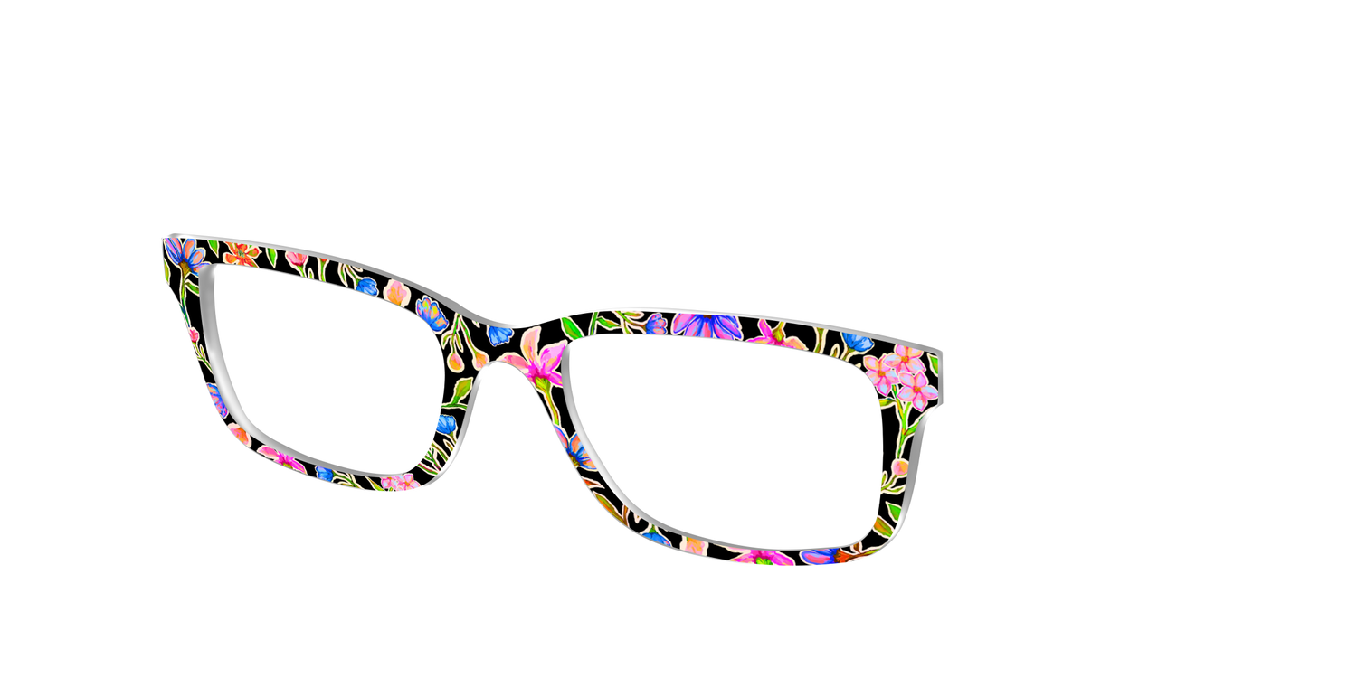 The Getaway Blossoms - Angle Top Image - Pair Eyewear