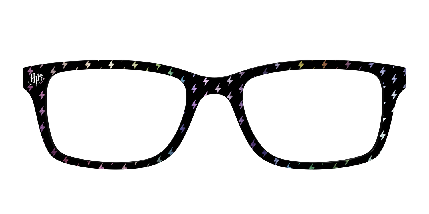 The Holographic Lightning Bolts - Front Top Image - Pair Eyewear