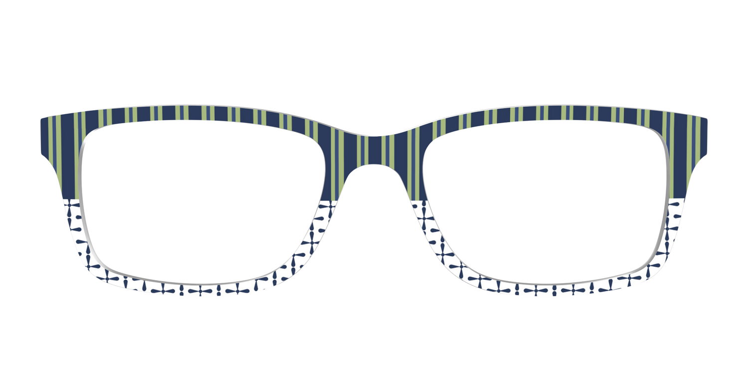 The Kayak Stripes - Front Top Image - Pair Eyewear