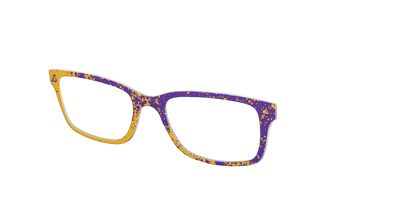 Lakers Splatter - Angle Top Thumbnail - Pair Eyewear