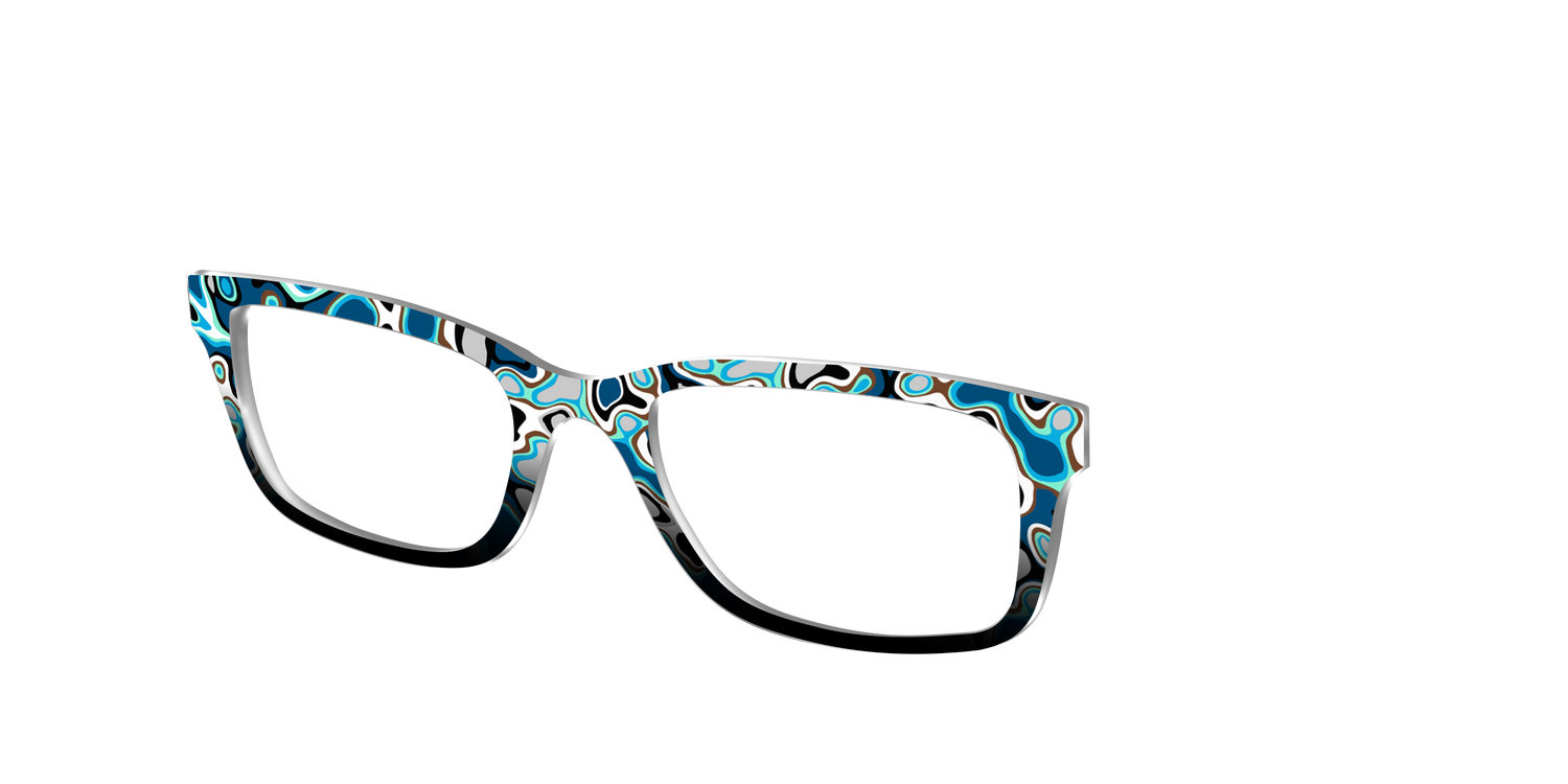 The Marbled Movement - Angle Top Image - Pair Eyewear