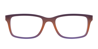 The Matte Midnight to Violet Gradient - Front Top Thumbnail - Pair Eyewear