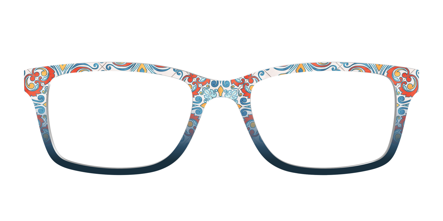 The Mediterranean Tile - Front Top Image - Pair Eyewear