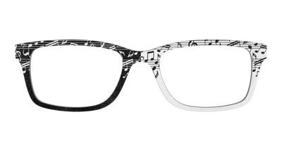 The Musical Shimmer Split - Front Top Thumbnail - Pair Eyewear