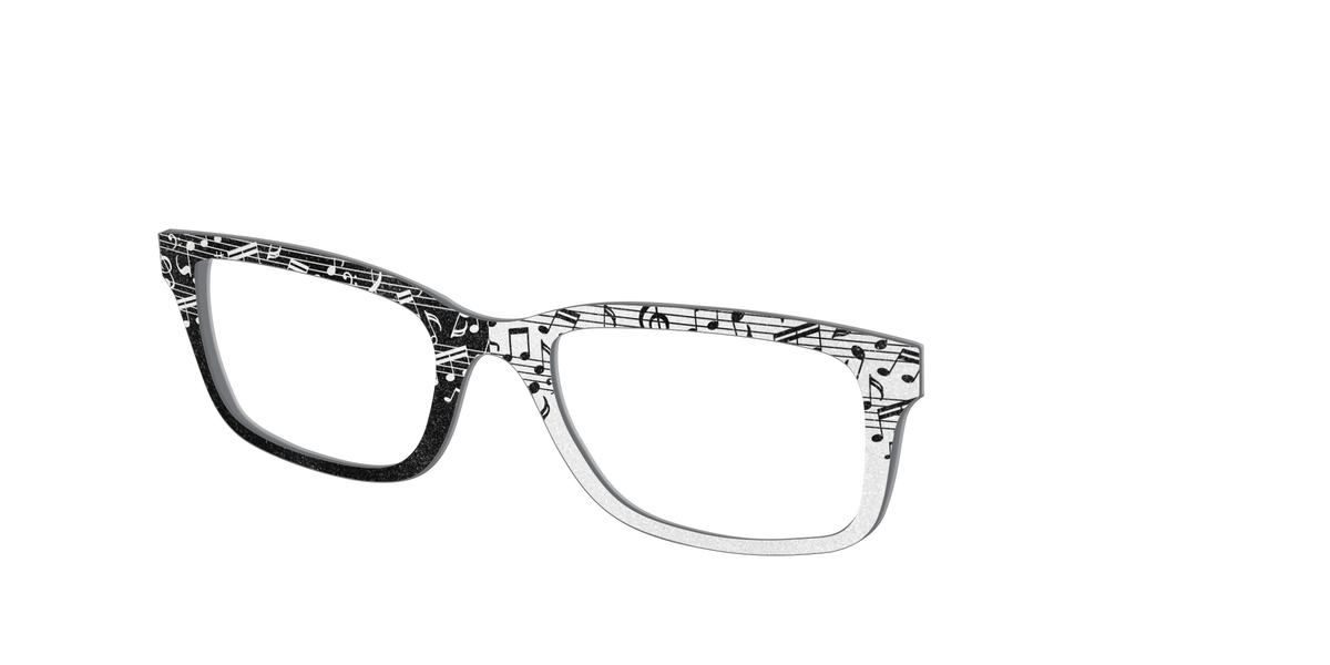 The Musical Shimmer Split - Angle Top Image - Pair Eyewear