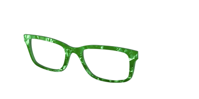 The Peridot Pearl Marble - Angle Top Thumbnail - Pair Eyewear