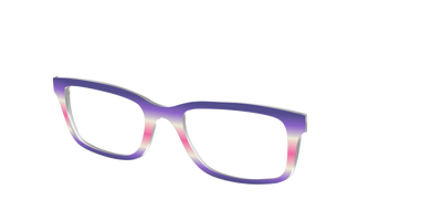The Petunia Haze Gradient - Angle Top Thumbnail - Pair Eyewear