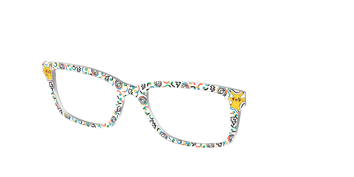 Pikachu Doodle - Angle Top Image - Pair Eyewear