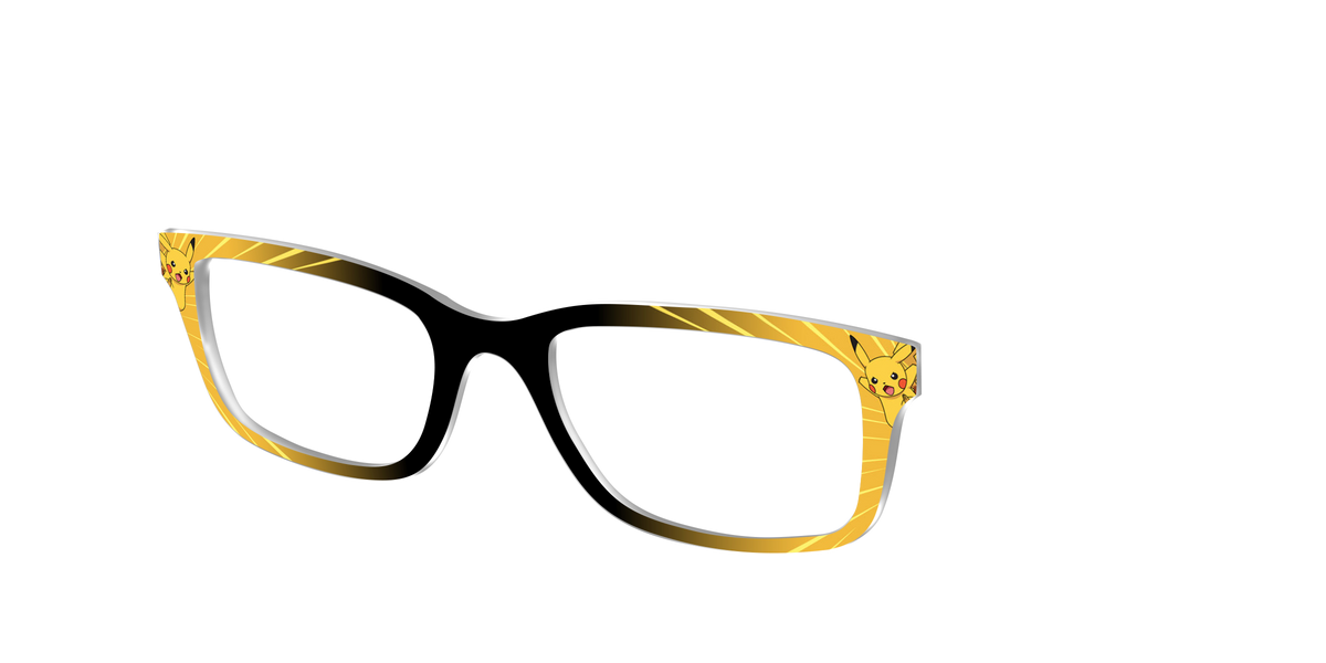 Pikachu Power - Angle Top Image - Pair Eyewear