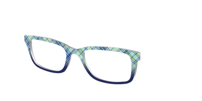 The Poetic Plaid - Angle Top Thumbnail - Pair Eyewear