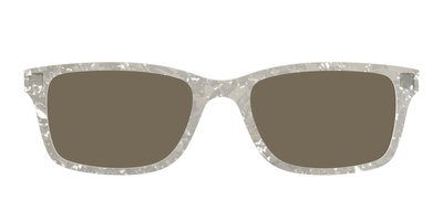 The Polarized White Quartz Pearl Sun Top - Front Top Thumbnail - Pair Eyewear