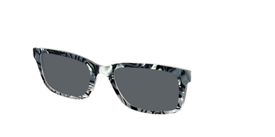 The Polarized Zebra Pearl Split Sun Top - Angle Top Thumbnail - Pair Eyewear