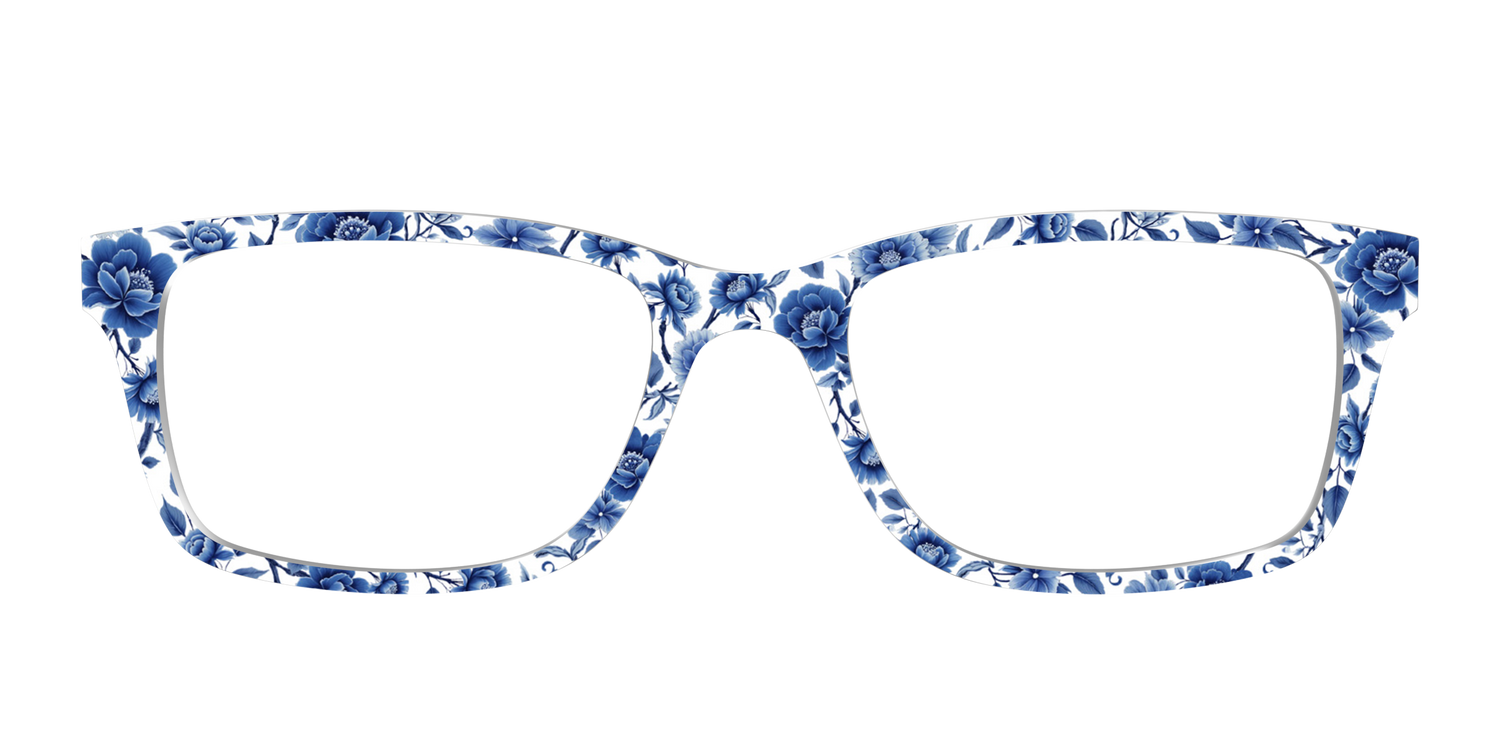The Porcelain Blossoms - Front Top Image - Pair Eyewear