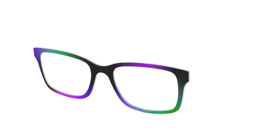 The Potion Gradient - Angle Top Thumbnail - Pair Eyewear