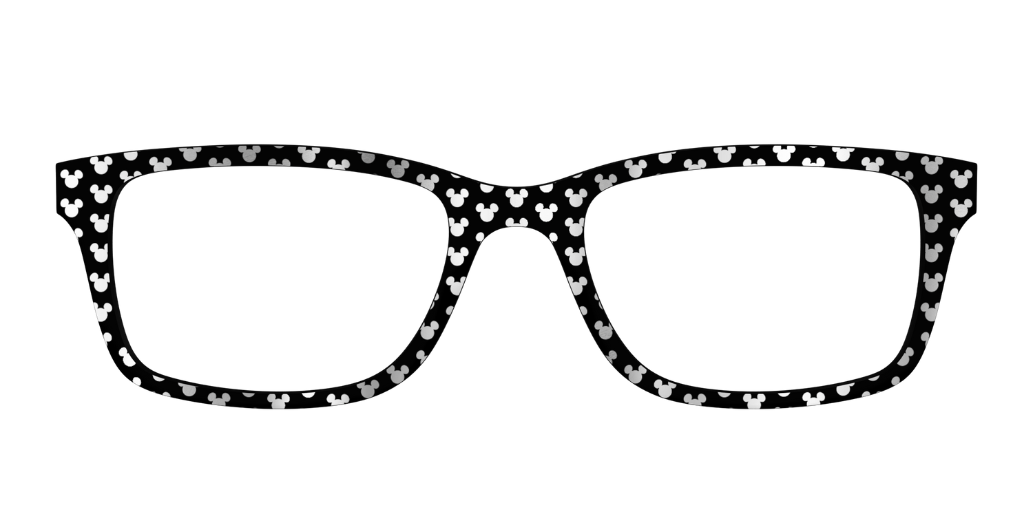 The Silver Foil Mickey - Front Top Image - Pair Eyewear