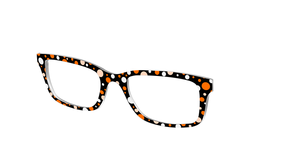 The Spooky Spots - Angle Top Image - Pair Eyewear