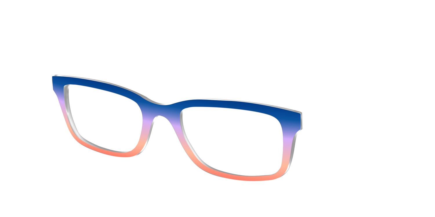 The Sundown Gradient - Angle Top Image - Pair Eyewear