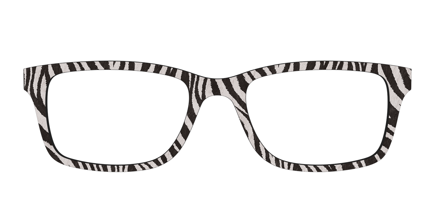 The Zebra Stripes - Front Top Image - Pair Eyewear