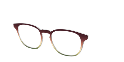 The Acorn to Moss Gradient - Angle Top Thumbnail - Pair Eyewear