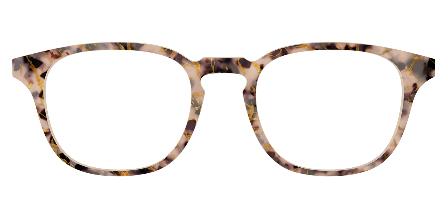 The Almond Tortoise with Gold Streaks - Front Top Image - Pair Eyewear