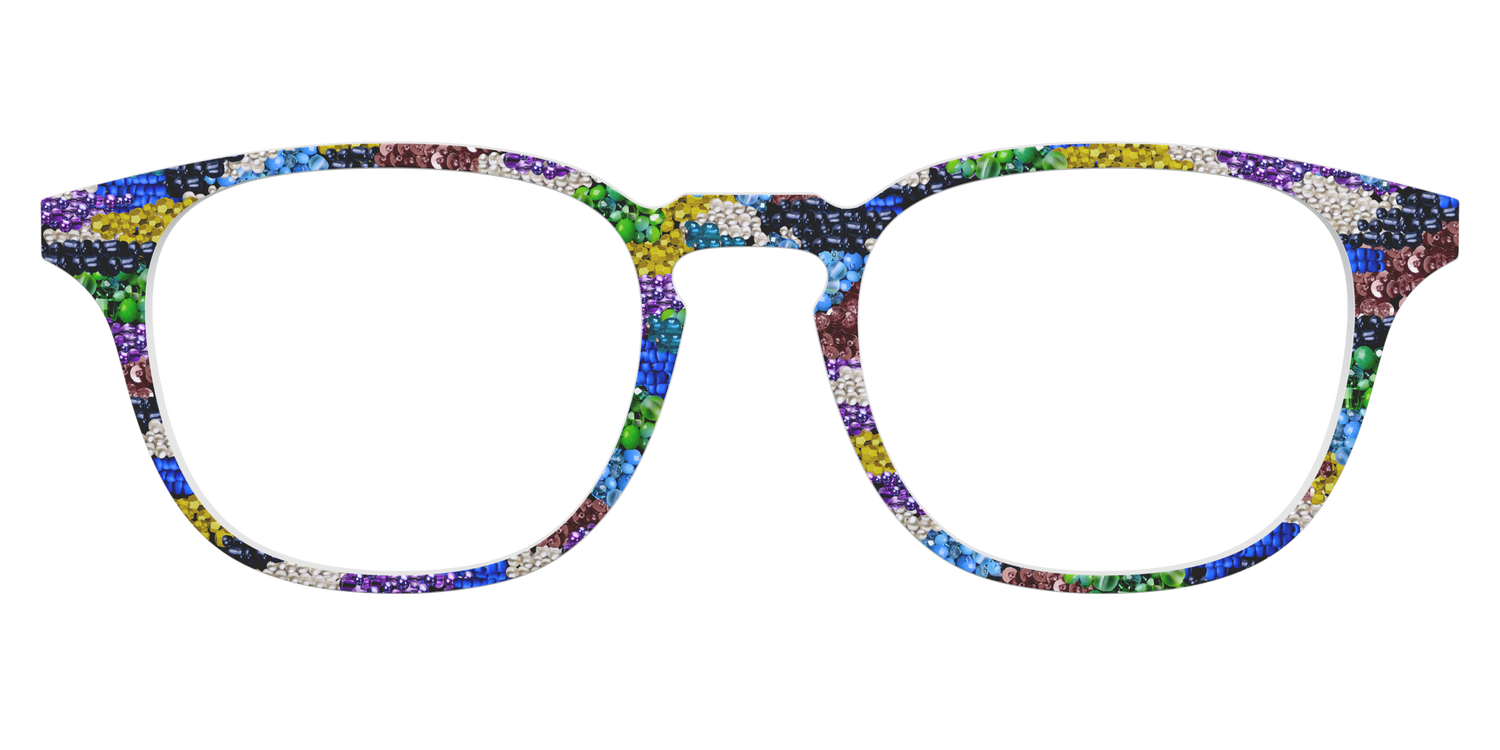 The Beaded Camo - Front Top Image - Pair Eyewear