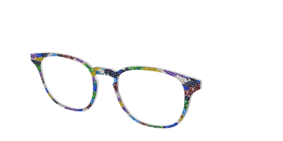 The Beaded Camo - Angle Top Thumbnail - Pair Eyewear