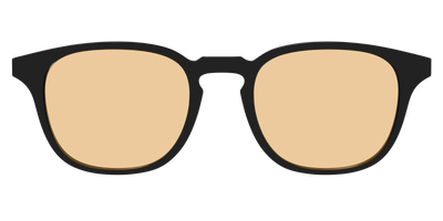 The Black With Umber Brown Lens - Front Top Thumbnail - Pair Eyewear