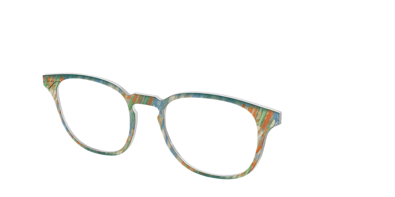 The Brush Strokes - Angle Top Image - Pair Eyewear