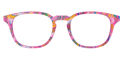 The Bubble Gum Pearl Marble - Front Top Thumbnail - Pair Eyewear