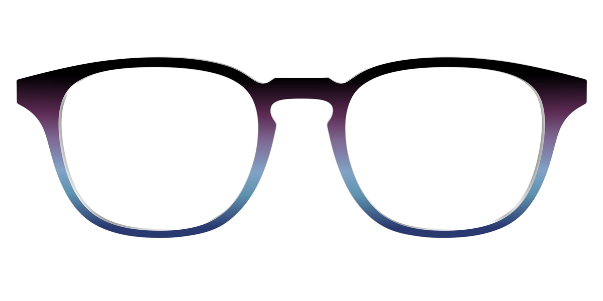 The Dark Magenta to Cerulean Gradient - Front Top Image - Pair Eyewear