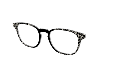 The Ecru Embroidery - Angle Top Thumbnail - Pair Eyewear