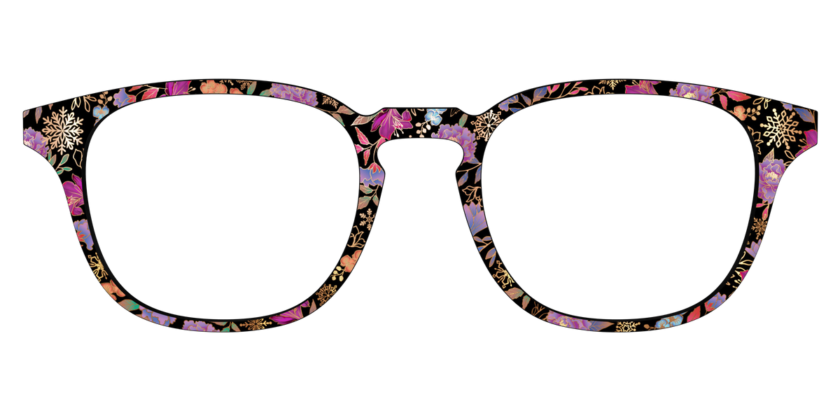 The Frosted Blossom Garden with Foil - Front Top Image - Pair Eyewear