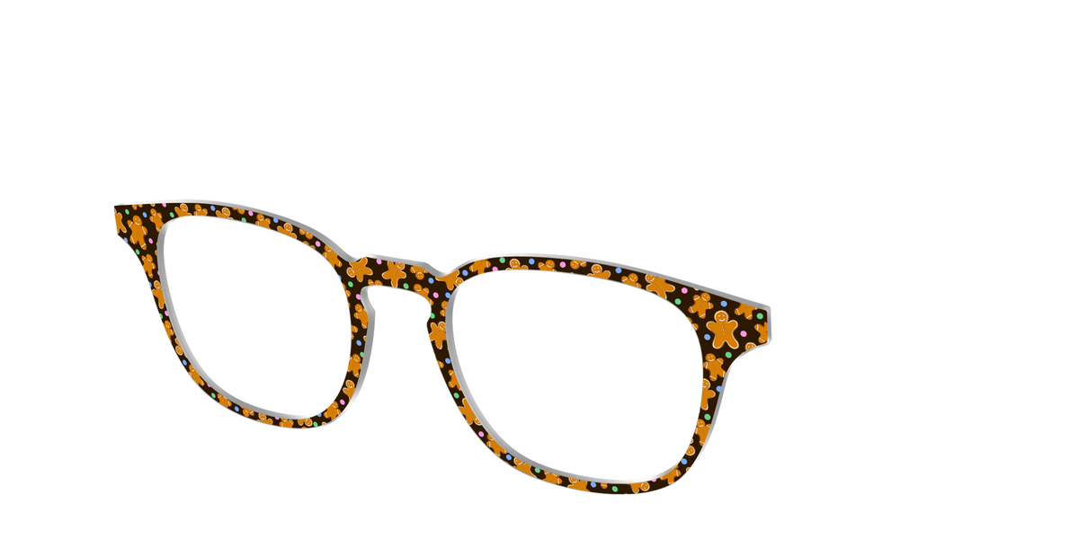 The Gingerbread Gang - Angle Top Image - Pair Eyewear
