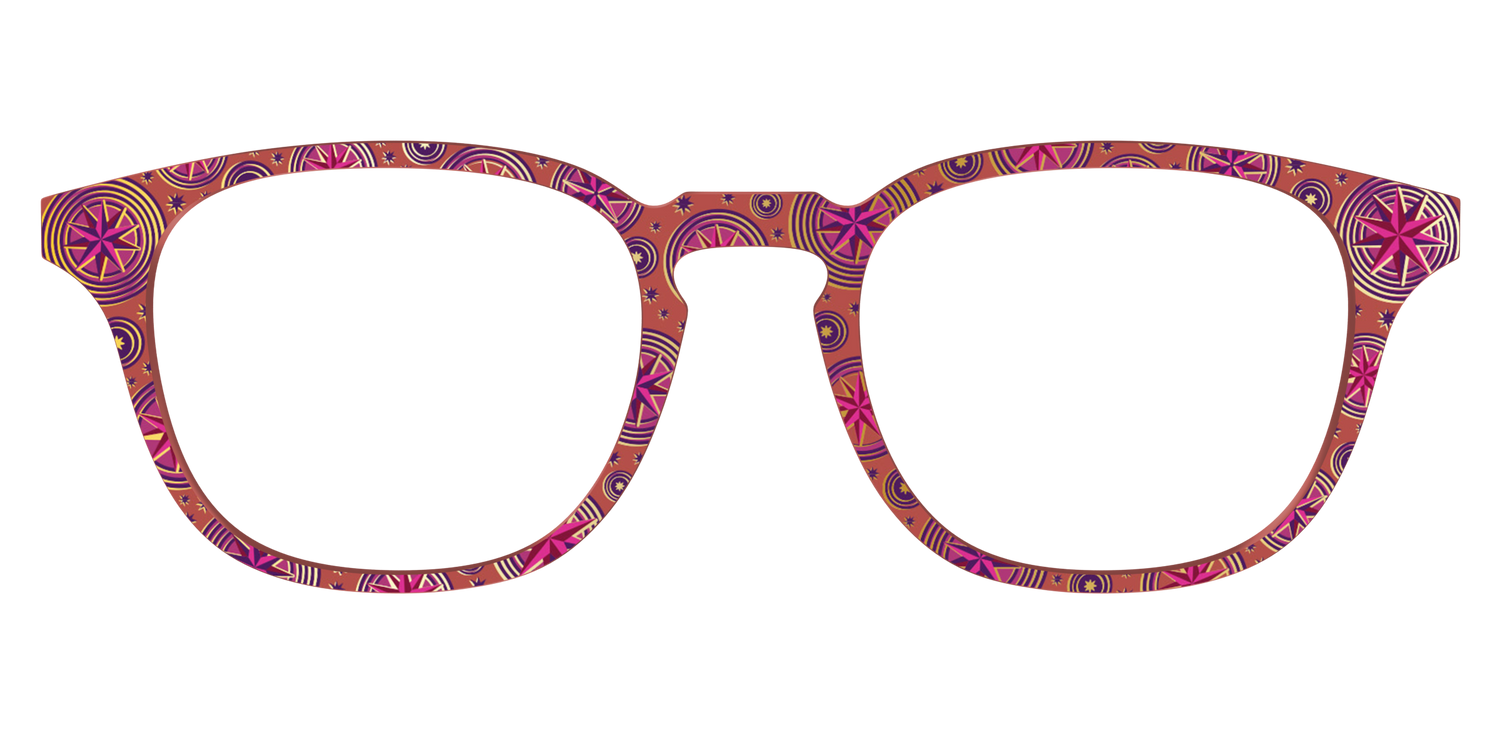 The Gold Foil Luna Lovegood™ - Front Top Image - Pair Eyewear