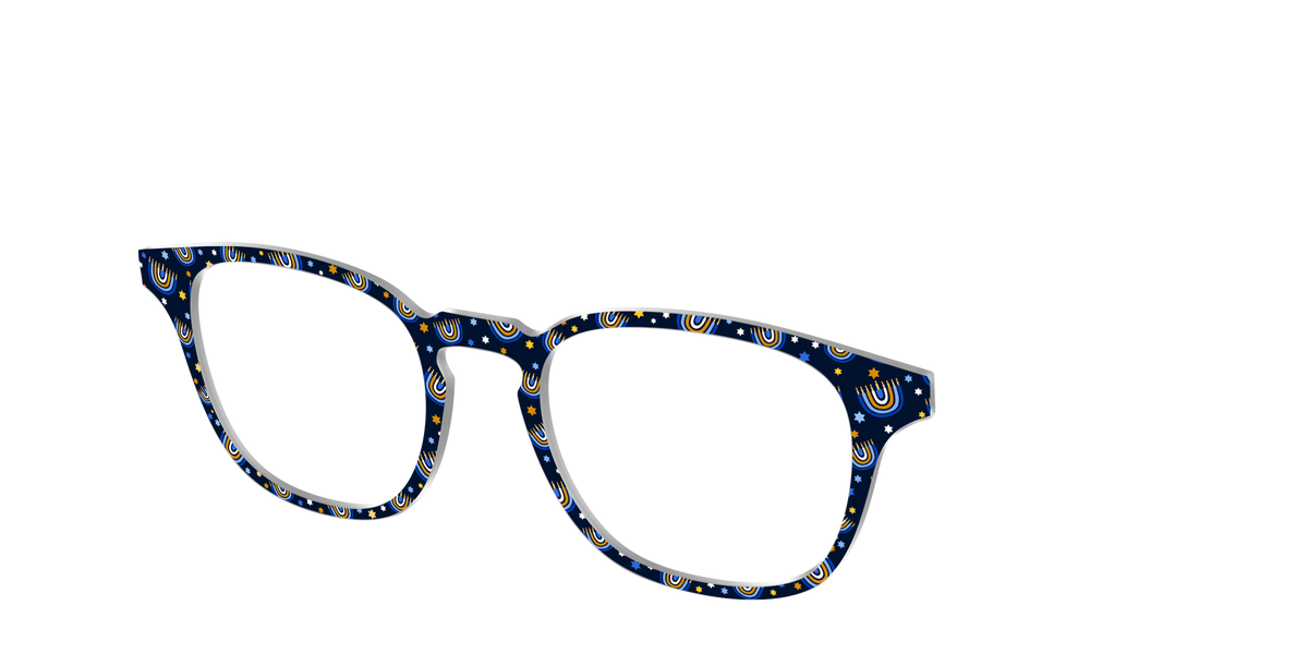 The Hanukkah Menorahs - Angle Top Image - Pair Eyewear