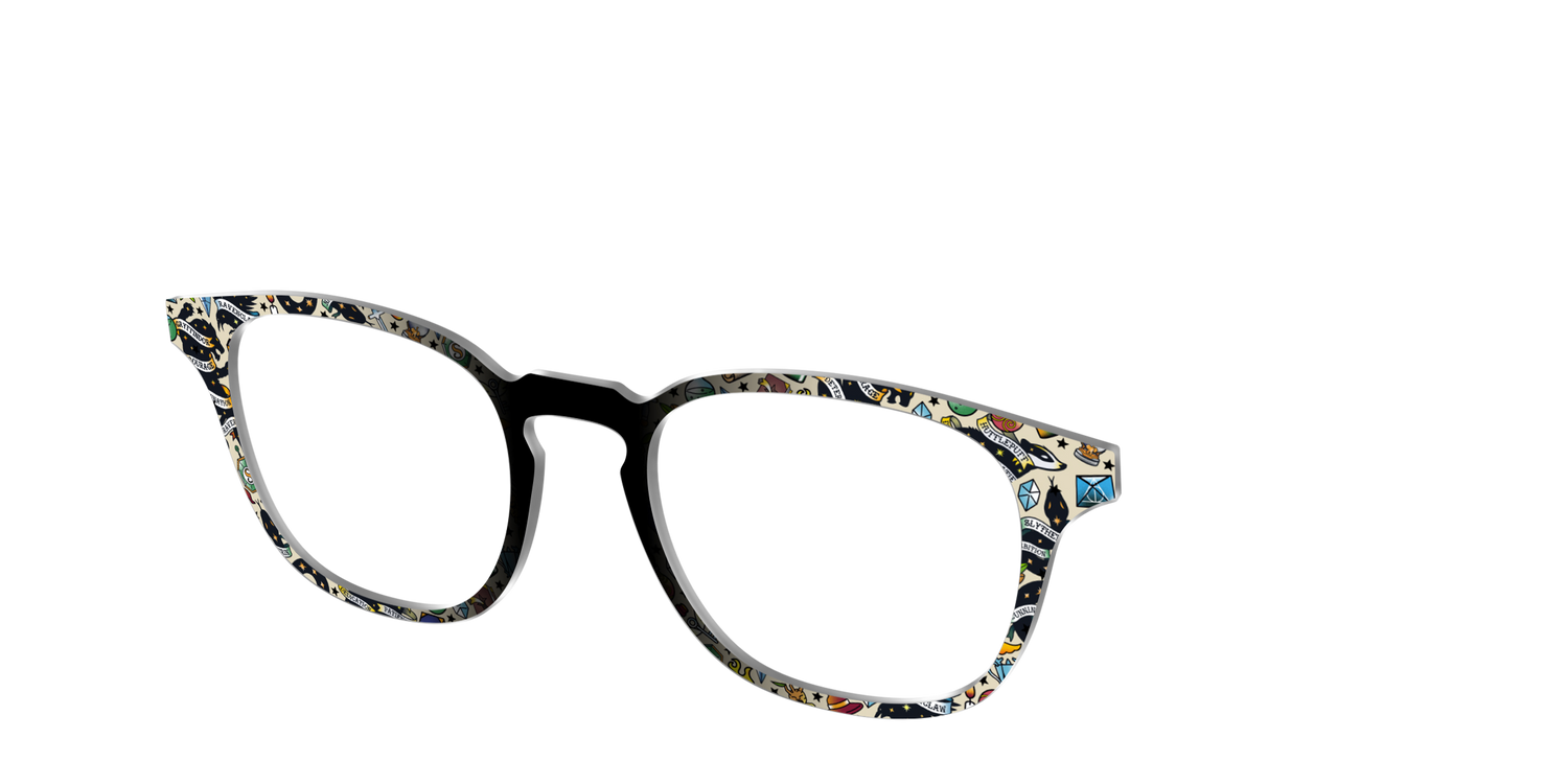The Harry Potter Tattoo - Angle Top Image - Pair Eyewear