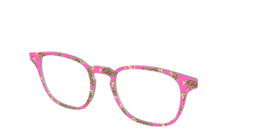 The Hot Pink Cheetahs - Angle Top Thumbnail - Pair Eyewear