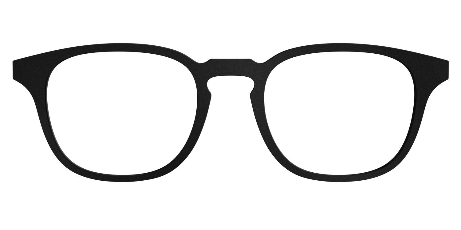 The Matte Black - Front Top Image - Pair Eyewear