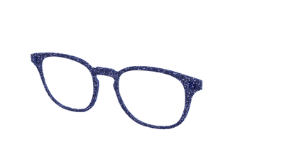 The Navy Sparkle - Angle Top Thumbnail - Pair Eyewear