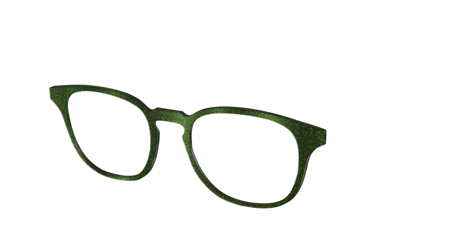 The Olive Shimmer - Angle Top Image - Pair Eyewear