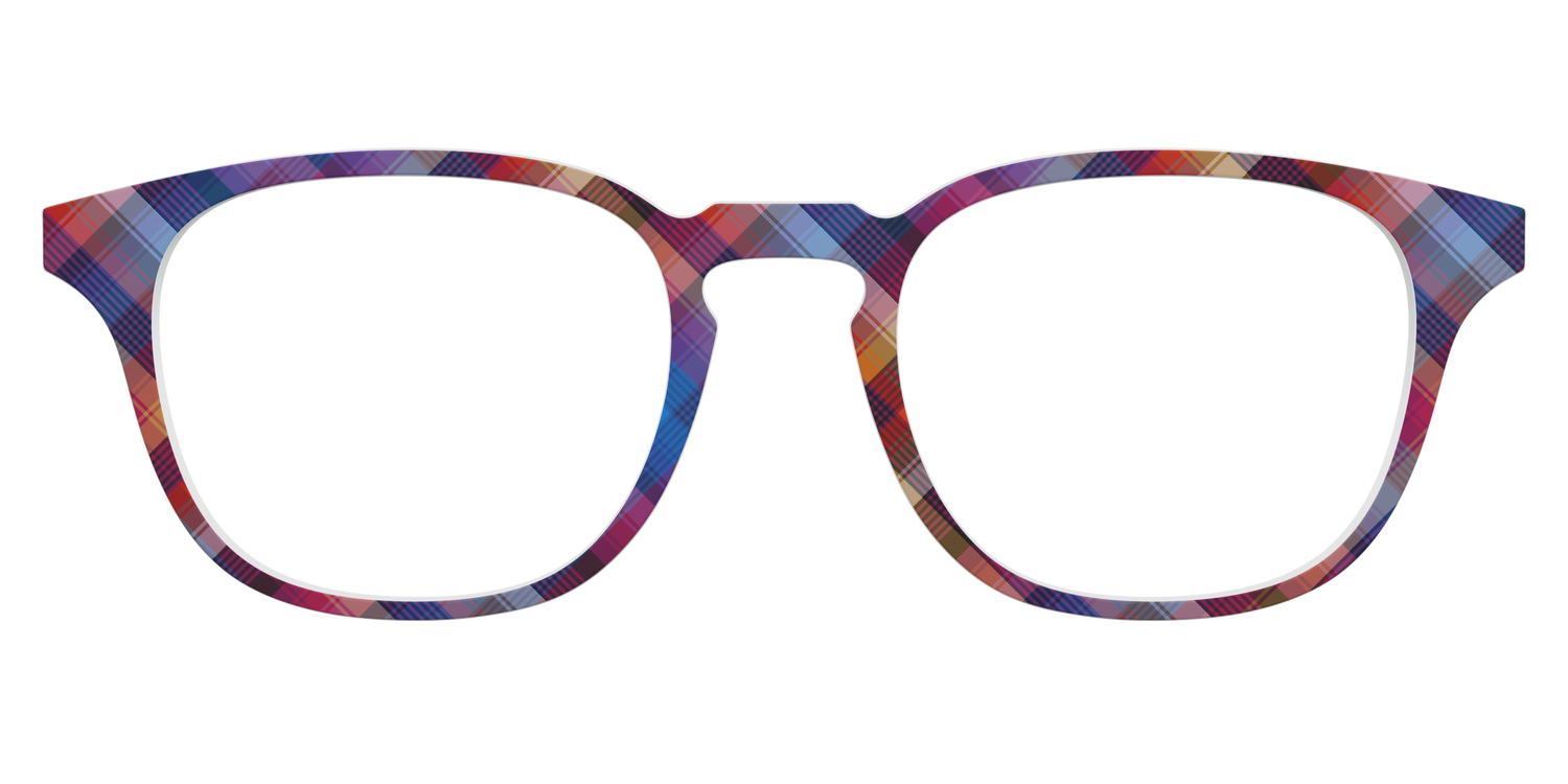 The Ombre Plaid - Front Top Image - Pair Eyewear