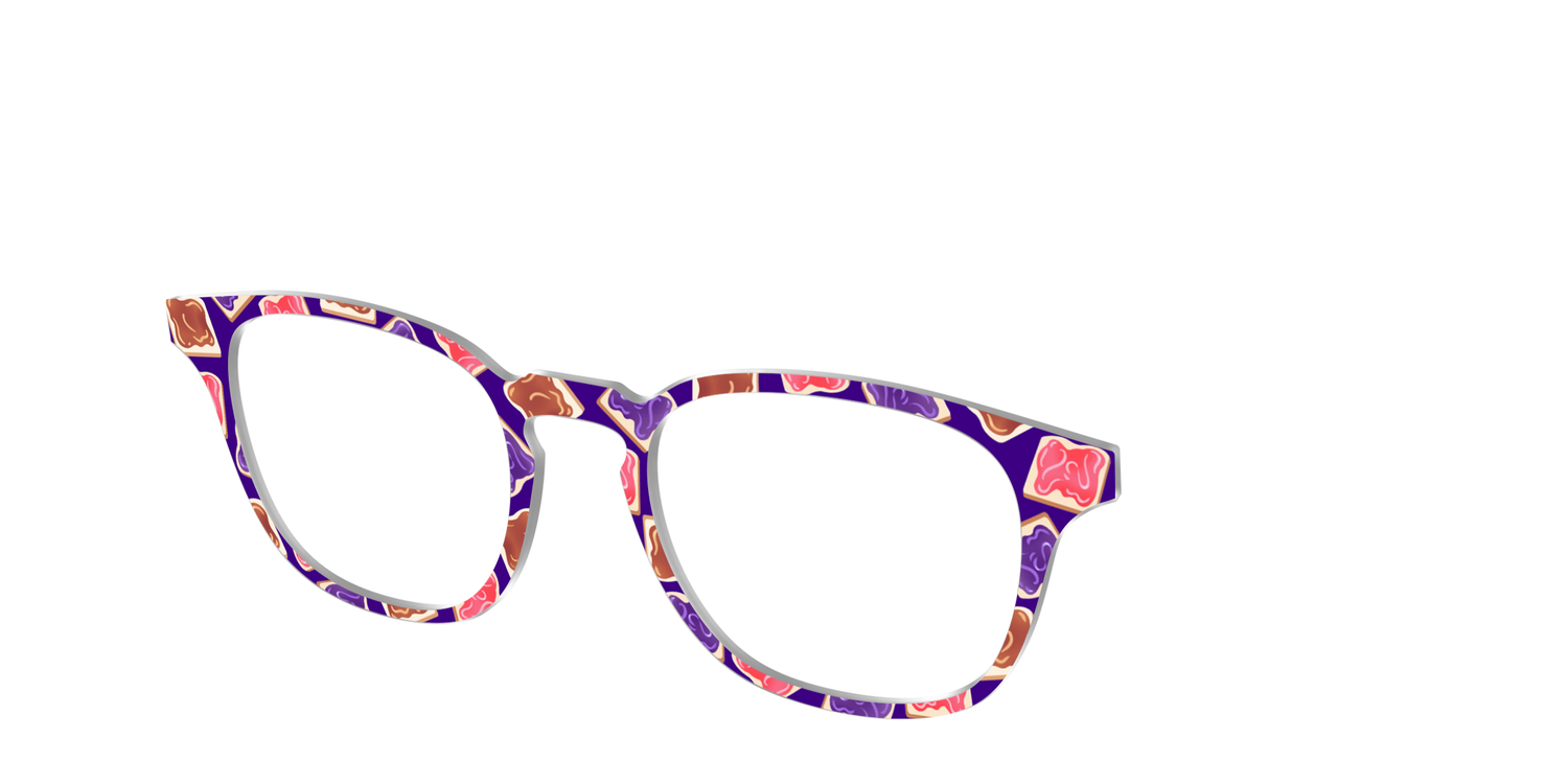 The PB & J - Angle Top Image - Pair Eyewear