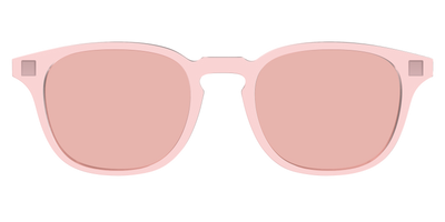 The Pink Crystal With Coral Pink Lens - Front Top Thumbnail - Pair Eyewear