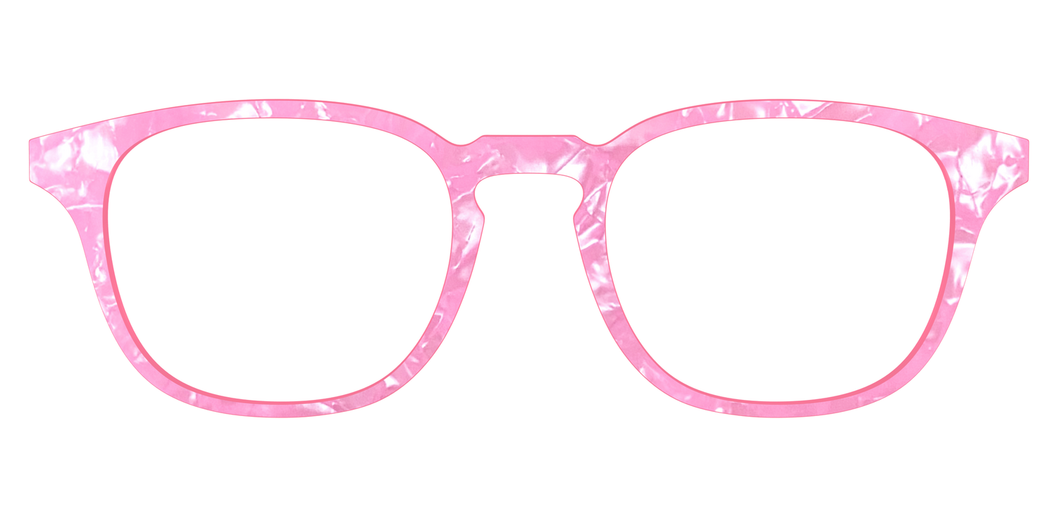 The Pink Tourmaline Pearl Marble - Front Top Image - Pair Eyewear