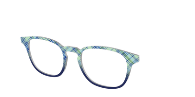 The Poetic Plaid - Angle Top Thumbnail - Pair Eyewear