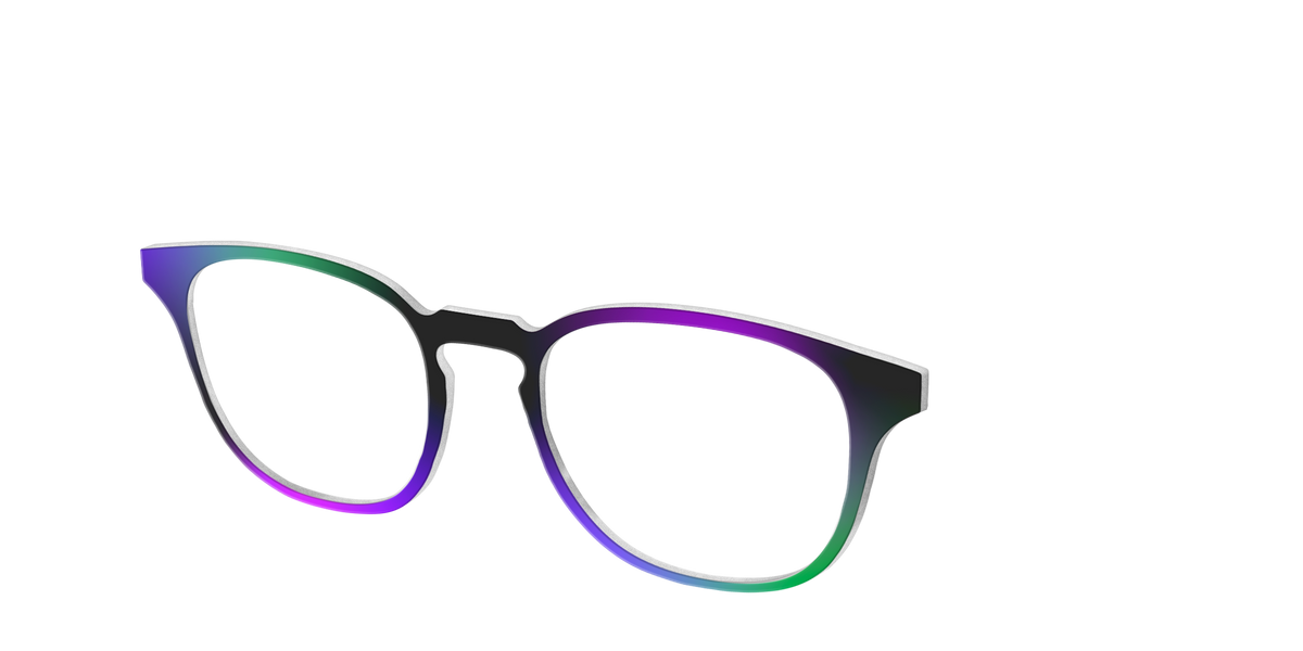 The Potion Gradient - Angle Top Image - Pair Eyewear